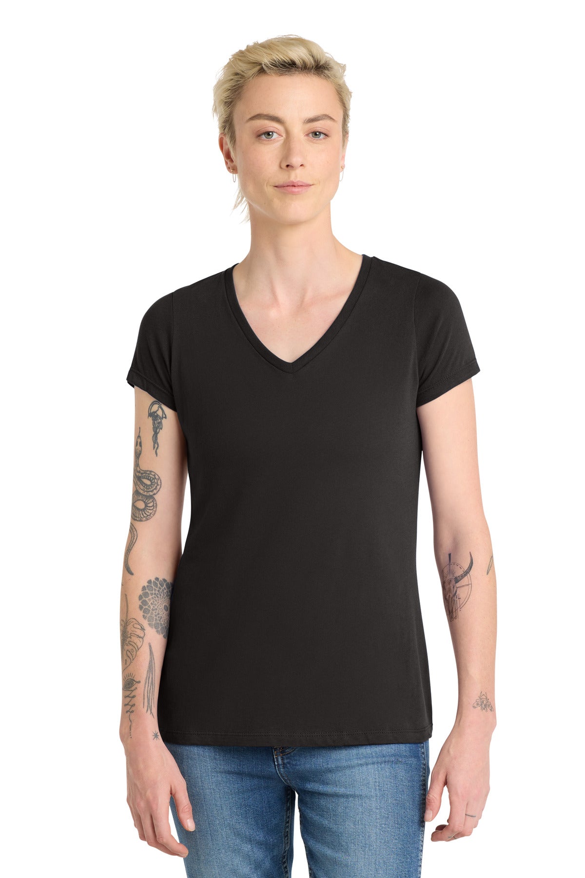 District  ®  Women's Very Important Tee  ®  V-Neck. DT6503