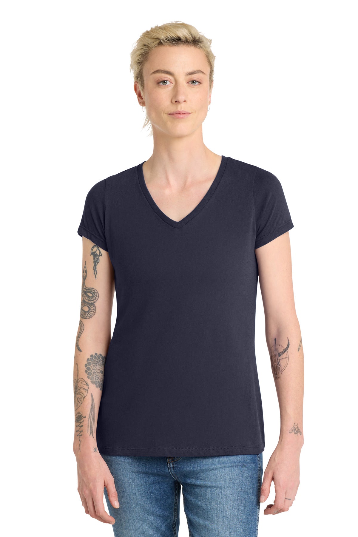 District  ®  Women's Very Important Tee  ®  V-Neck. DT6503