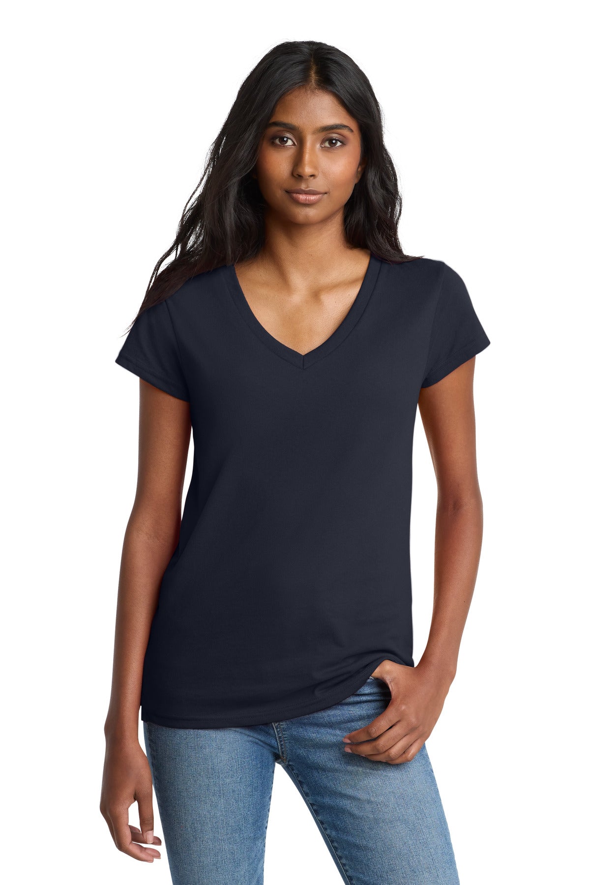 District  ®  Women's Re-Tee  ™  V-Neck DT8001