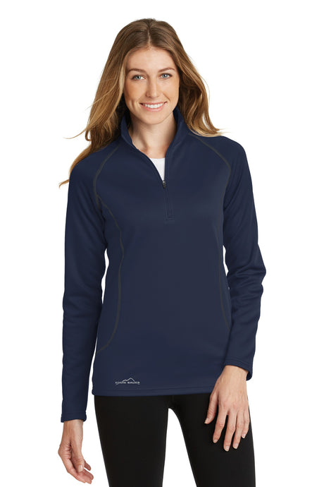 Eddie Bauer® Ladies Smooth Fleece 1/2-Zip. EB237