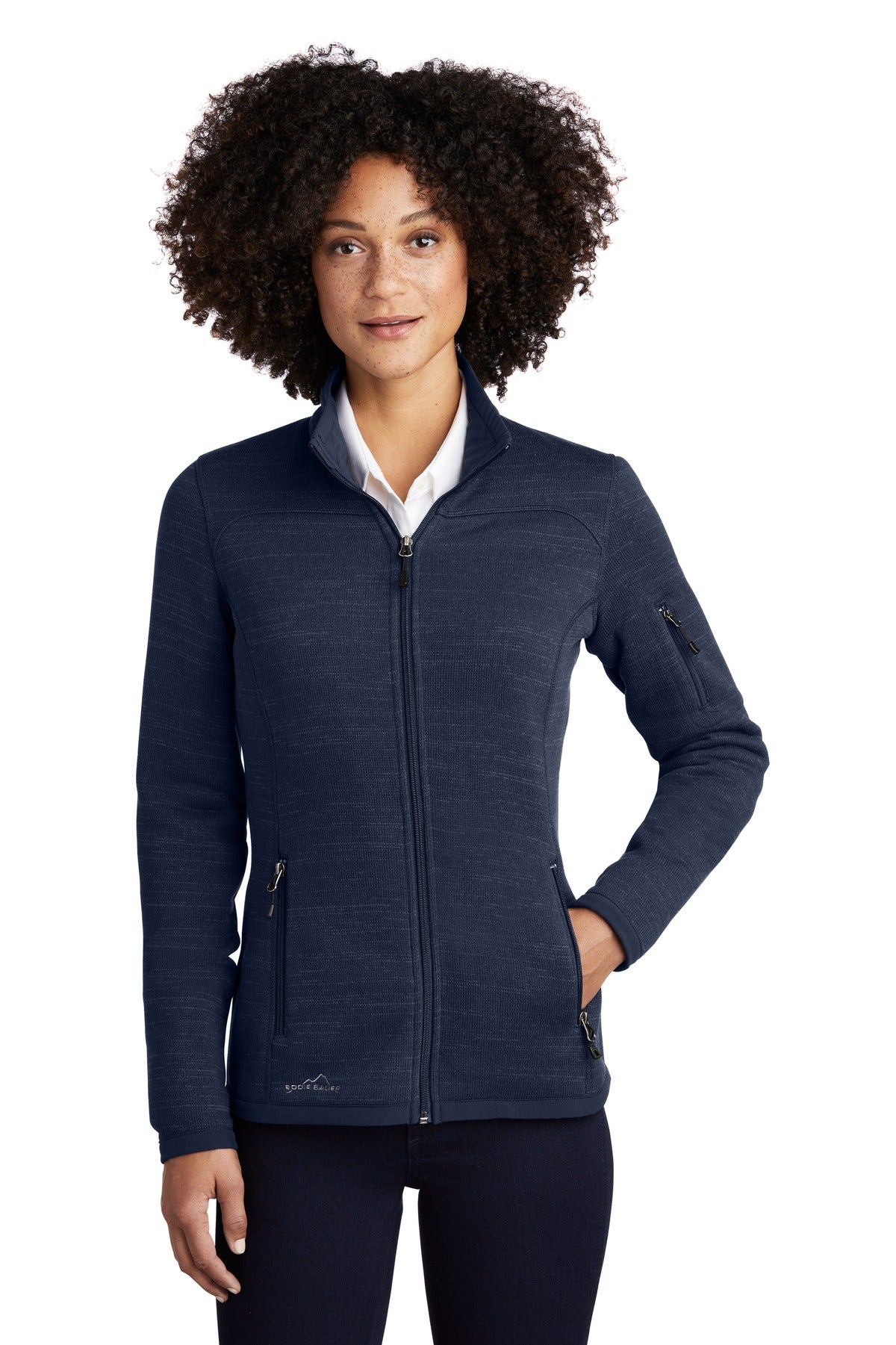 Eddie Bauer ® Ladies Sweater Fleece Full-Zip. EB251