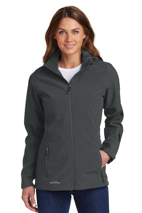 Eddie Bauer® Ladies Hooded Soft Shell Parka. EB537