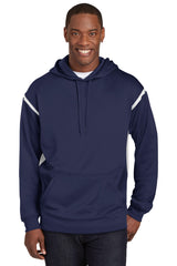 Sport-Tek® Tech Fleece Colorblock Hooded Sweatshirt. F246