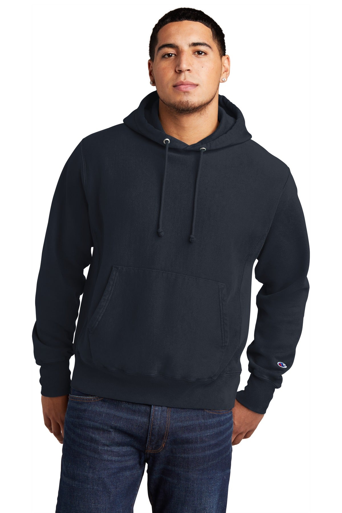 Champion ® Reverse Weave ® Garment-Dyed Hooded Sweatshirt. GDS101