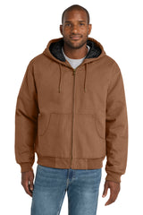 CornerStone ®  - Duck Cloth Hooded Work Jacket.  J763H