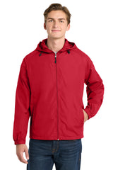 Sport-Tek ®  Hooded Raglan Jacket. JST73
