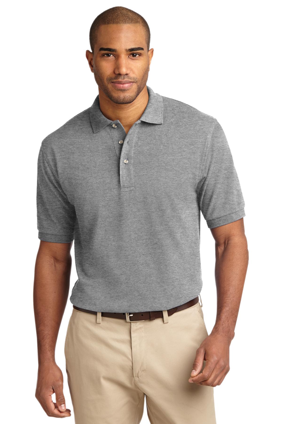 Port Authority® Heavyweight Cotton Pique Polo.  K420