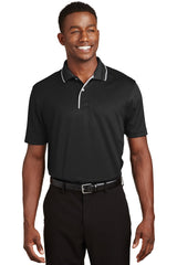 Sport-Tek® Dri-Mesh® Polo with Tipped Collar and Piping.  K467