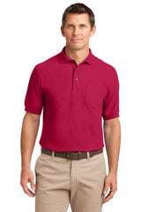 Port Authority® Silk Touch™ Polo with Pocket.  K500P