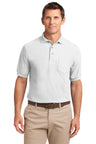 Port Authority® Silk Touch™ Polo with Pocket.  K500P