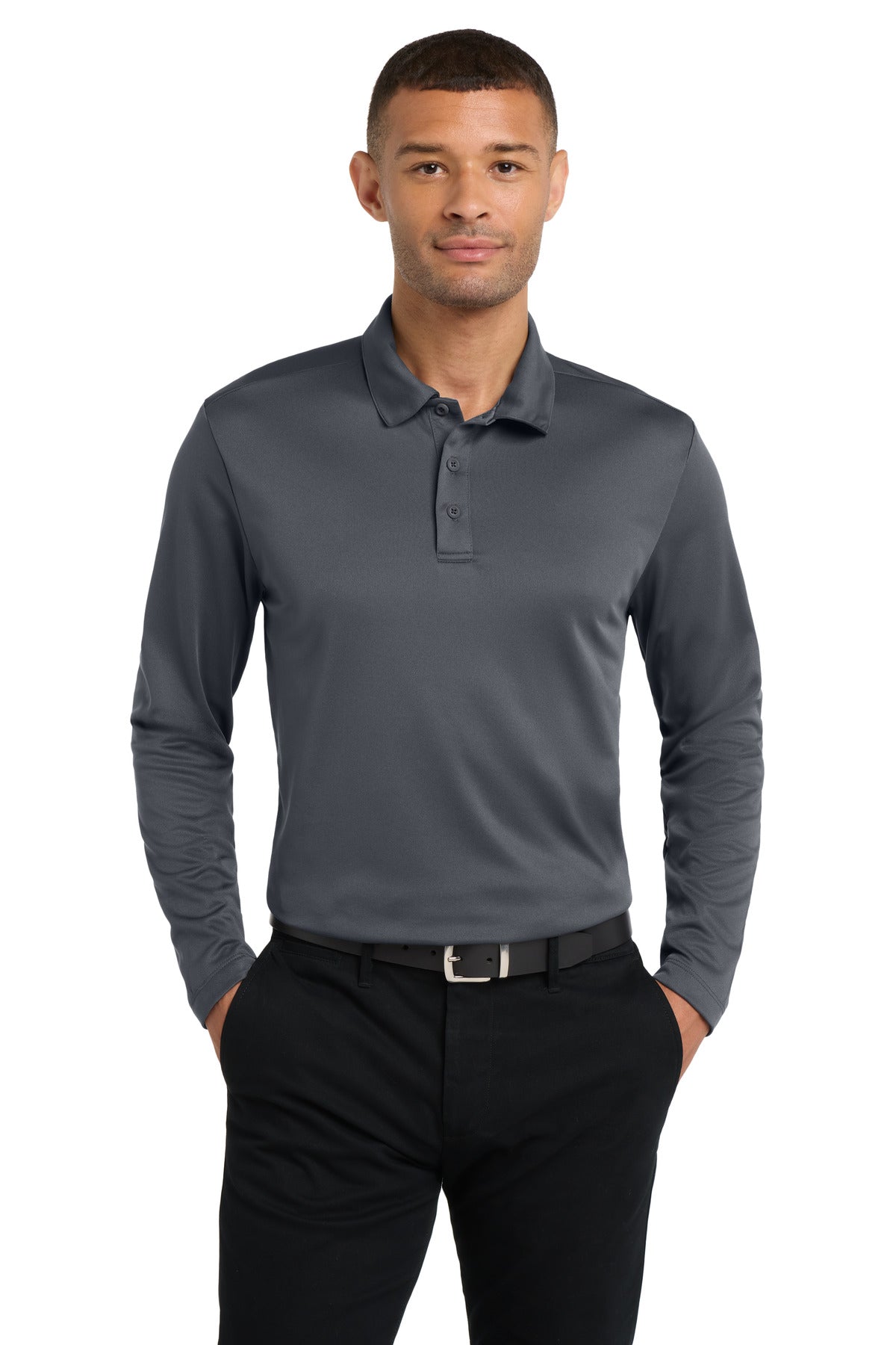 Port Authority ®  Silk Touch™ Performance Long Sleeve Polo. K540LS