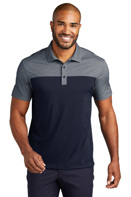 Port Authority® Fine Pique Blend Blocked Polo K831