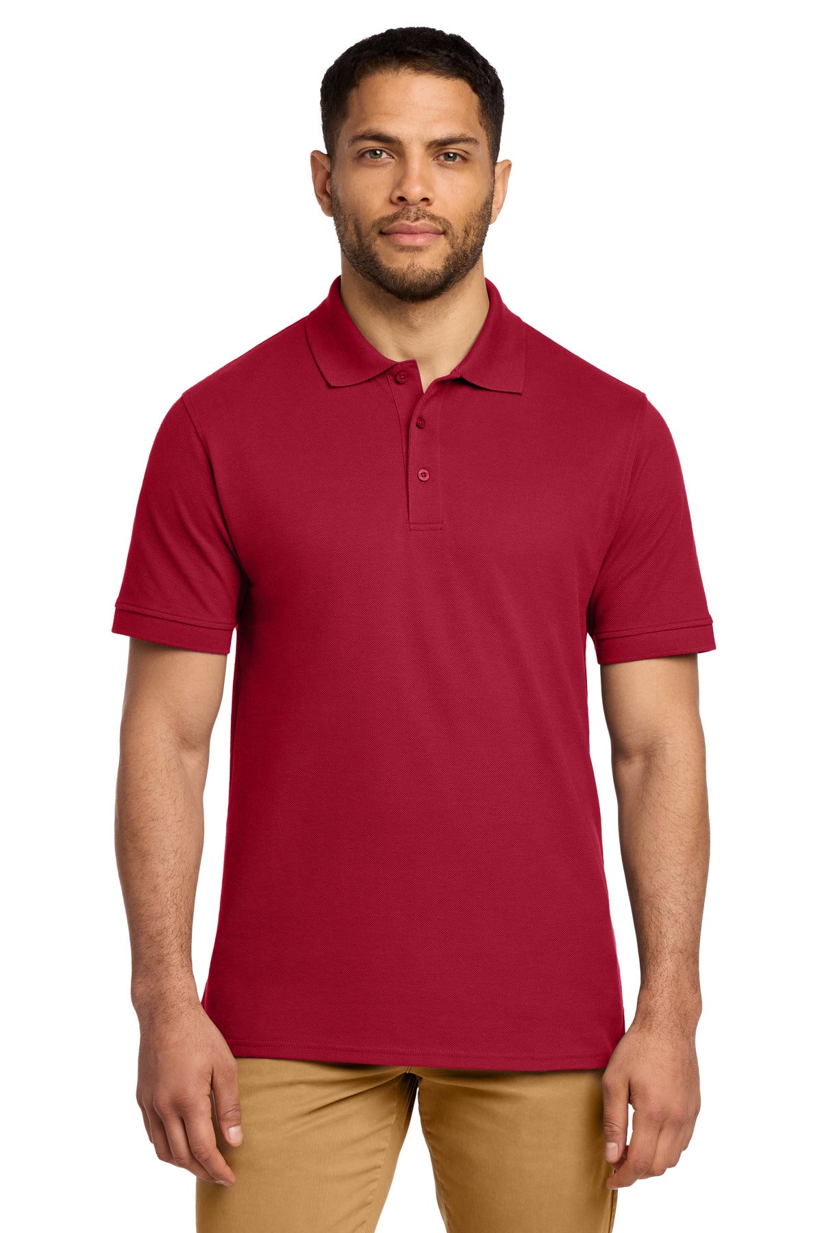 Port & Co ™  Combed Ring Spun Pique Polo. KP1500