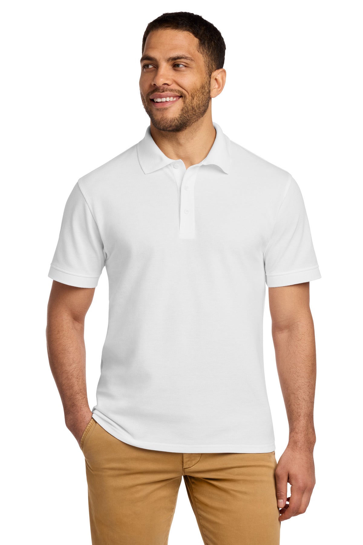 Port & Co ™  Combed Ring Spun Pique Polo. KP1500