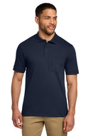 Port & Co ™  Core Blend Jersey Knit Pocket Polo. KP55P
