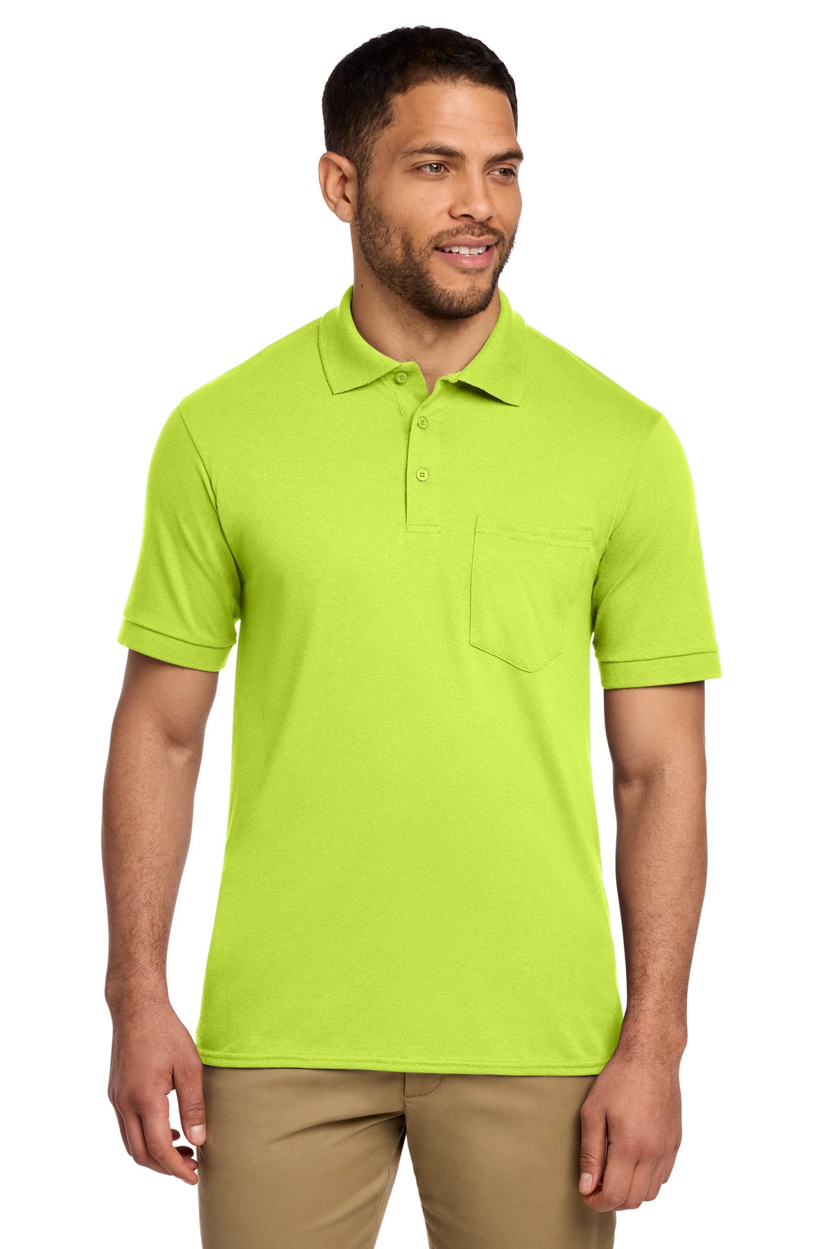 Port & Co ™  Core Blend Jersey Knit Pocket Polo. KP55P