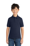 Port & Co ™  Youth Core Blend Jersey Knit Polo. KP55Y