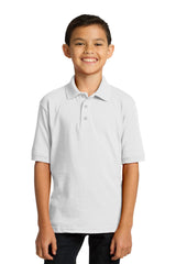 Port & Co ™  Youth Core Blend Jersey Knit Polo. KP55Y