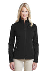 Port Authority® Ladies Pique Fleece Jacket. L222
