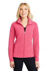 Port Authority® Ladies Heather Microfleece Full-Zip Jacket. L235