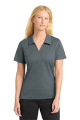 Sport-Tek ®  Women's Dri-Mesh ®  V-Neck Polo.  L469