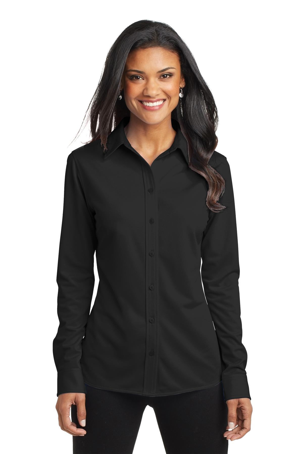 Port Authority® Ladies Dimension Knit Dress Shirt. L570