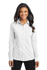 Port Authority® Ladies Dimension Knit Dress Shirt. L570