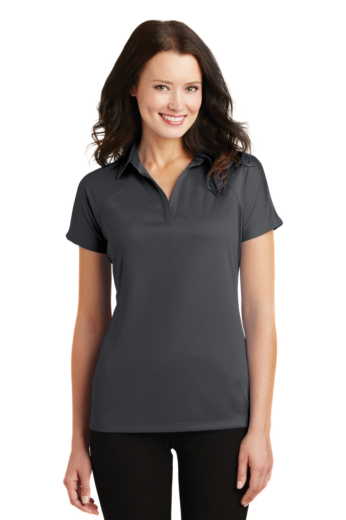 Port Authority® Ladies Crossover Raglan Polo. L575