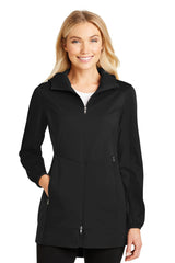 Port Authority® Ladies Active Hooded Soft Shell Jacket. L719