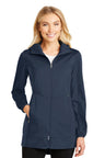 Port Authority® Ladies Active Hooded Soft Shell Jacket. L719