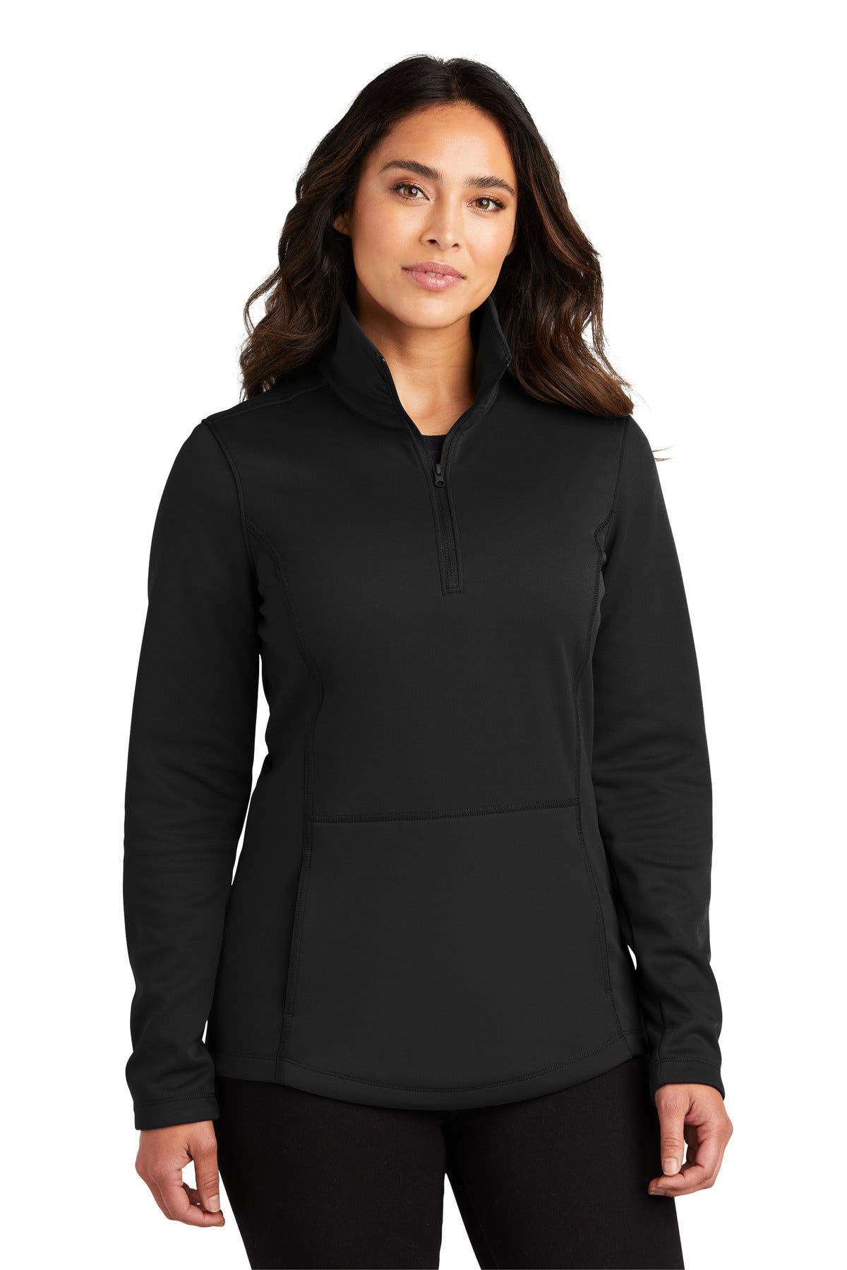 Port Authority® Ladies Smooth Fleece 1/4-Zip L804