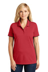 Port Authority® Ladies Dry Zone® UV Micro-Mesh Tipped Polo. LK111