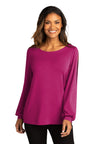 Port Authority ® Ladies Luxe Knit Jewel Neck Top. LK5600