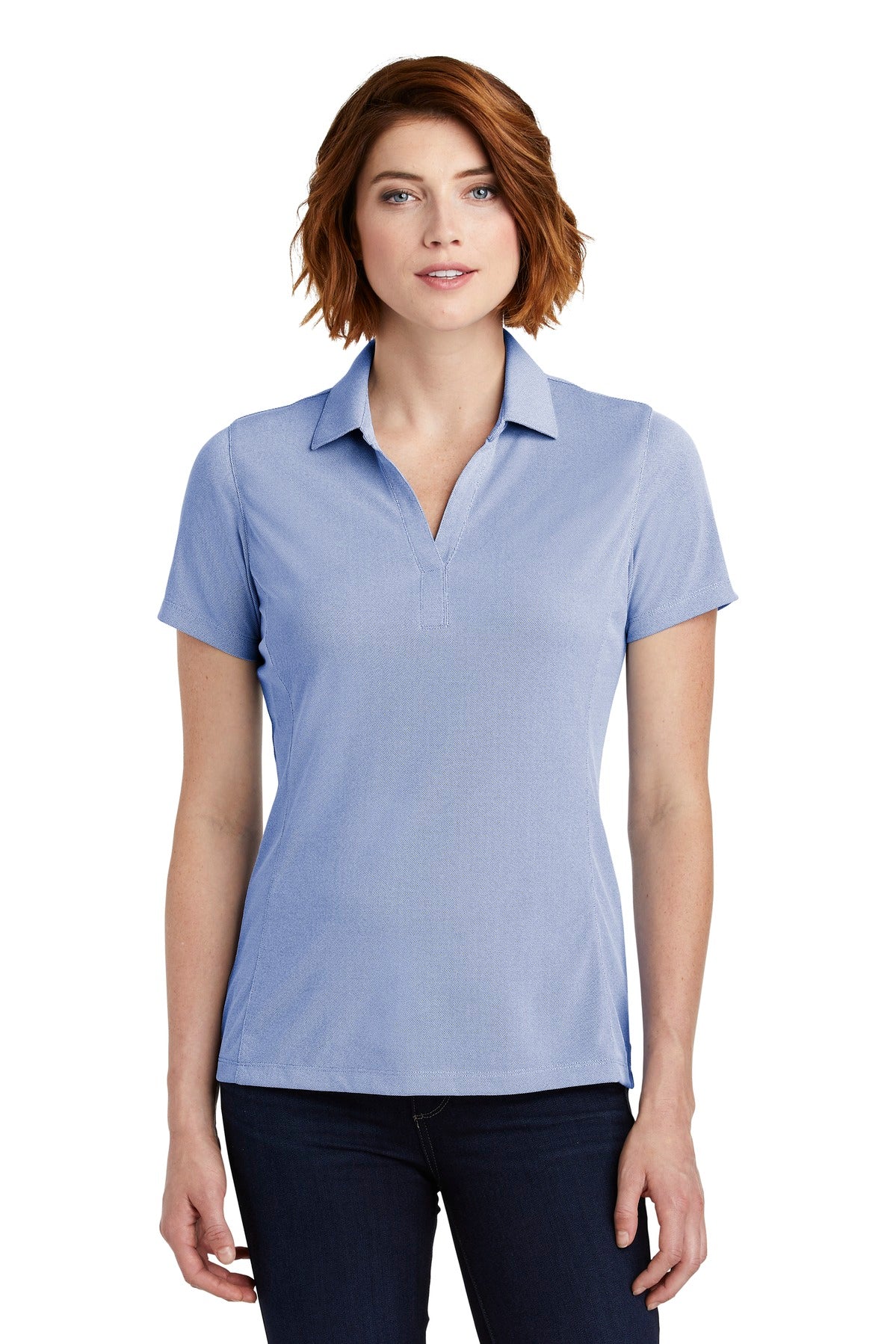 Port Authority ® Ladies Poly Oxford Pique Polo. LK582