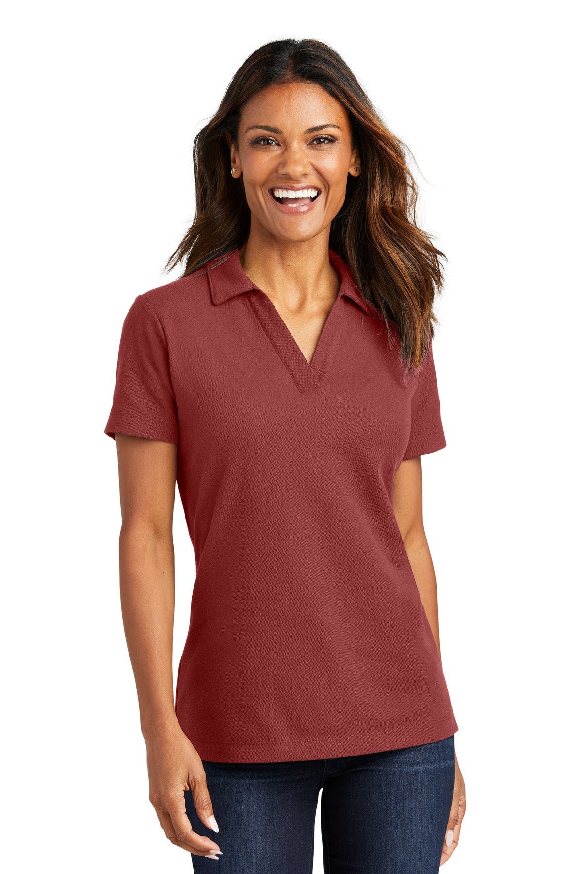 Port Authority® Ladies C-FREE® Cotton Blend Pique Polo LK867