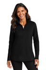 Port Authority® Ladies C-FREE® Double Knit 1/4-Zip LK880