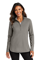 Port Authority® Ladies C-FREE® Double Knit 1/4-Zip LK880