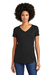 New Era ® Ladies Heritage Blend V-Neck Tee. LNEA101