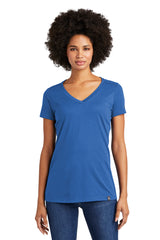 New Era ® Ladies Heritage Blend V-Neck Tee. LNEA101