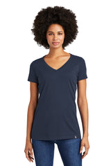 New Era ® Ladies Heritage Blend V-Neck Tee. LNEA101