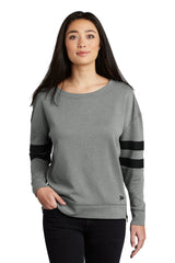 New Era ® Ladies Tri-Blend Fleece Varsity Crew LNEA513