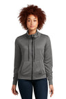 New Era ® Ladies Performance Terry Full-Zip Cowl LNEA530