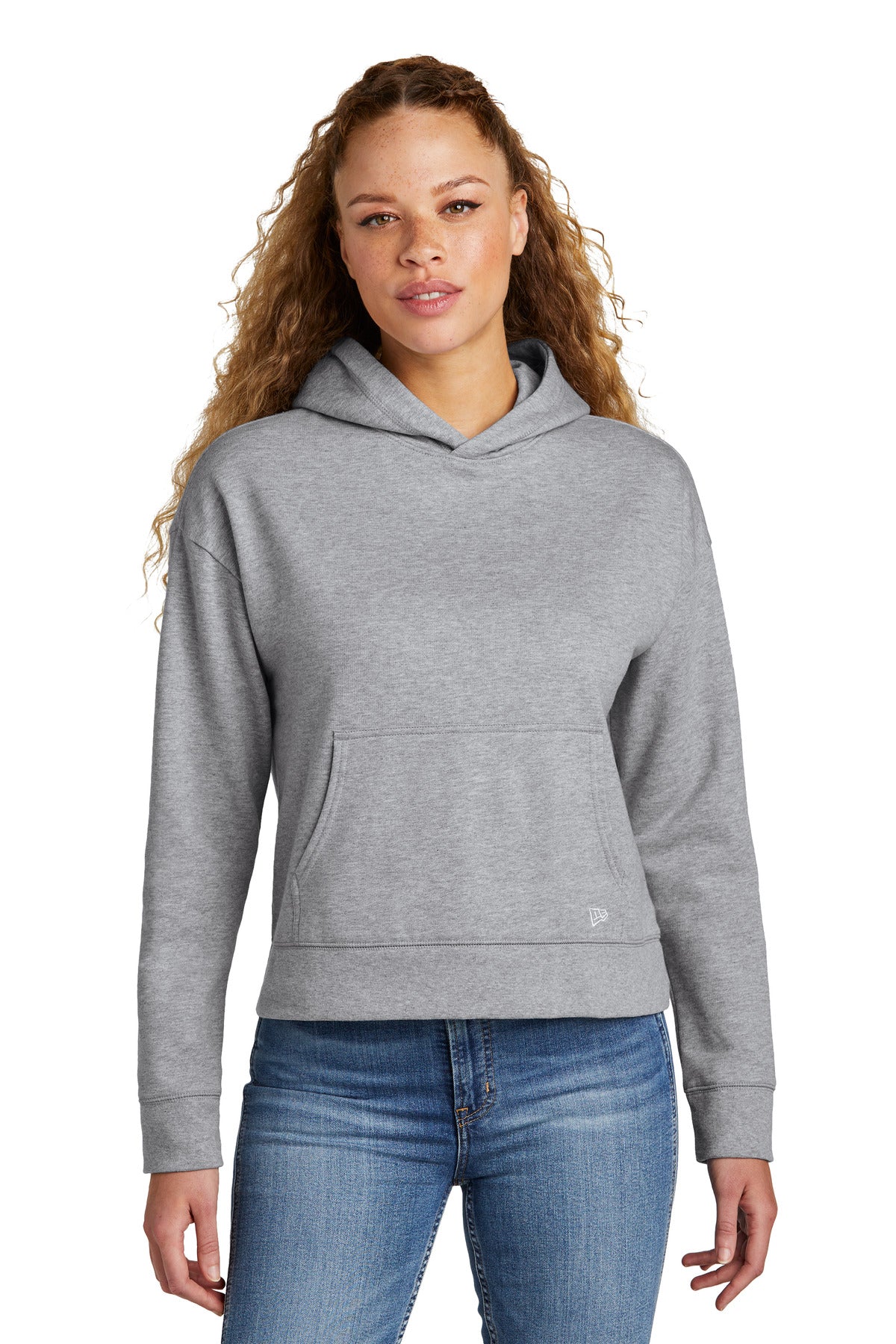 New Era® Ladies Comeback Fleece Pullover Hoodie LNEA550