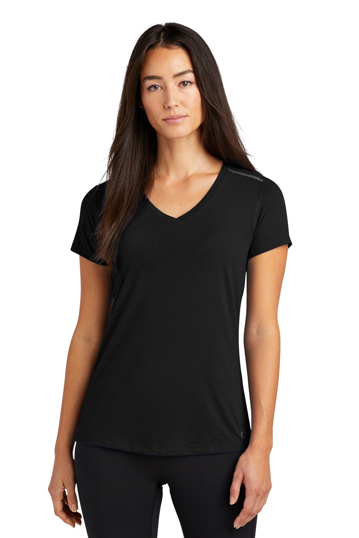 OGIO ® Ladies Peak V-Neck Tee. LOE337