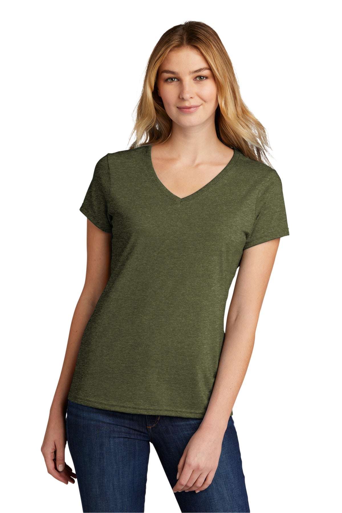 Port & Company ® Ladies Tri-Blend V-Neck Tee. LPC330V