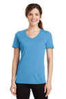 Port & Company® Ladies Performance Blend V-Neck Tee. LPC381V