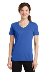 Port & Company® Ladies Performance Blend V-Neck Tee. LPC381V