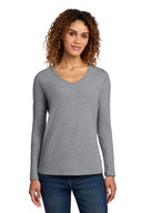 Port & Co ™  Women's Long Sleeve Fan Favorite V-Neck Tee. LPC450VLS