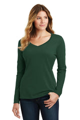 Port & Company® Ladies Long Sleeve Fan Favorite V-Neck Tee. LPC450VLS