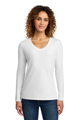 Port & Co ™  Women's Long Sleeve Fan Favorite V-Neck Tee. LPC450VLS